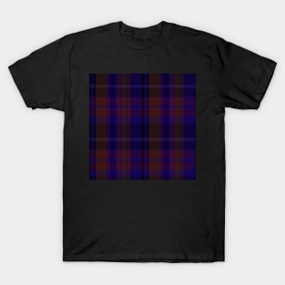 Gothic Aesthetic Conall 1 Hand Drawn Textured Plaid Pattern T-Shirt